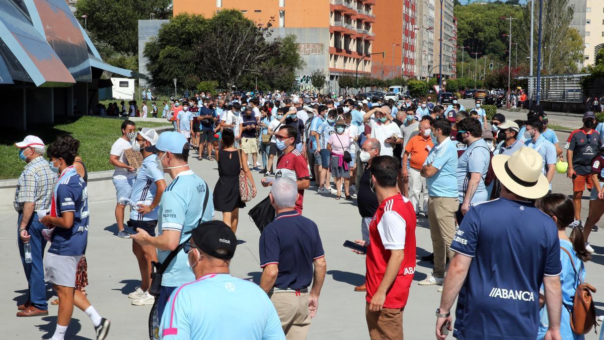 El Celta-Atlético, en imágenes