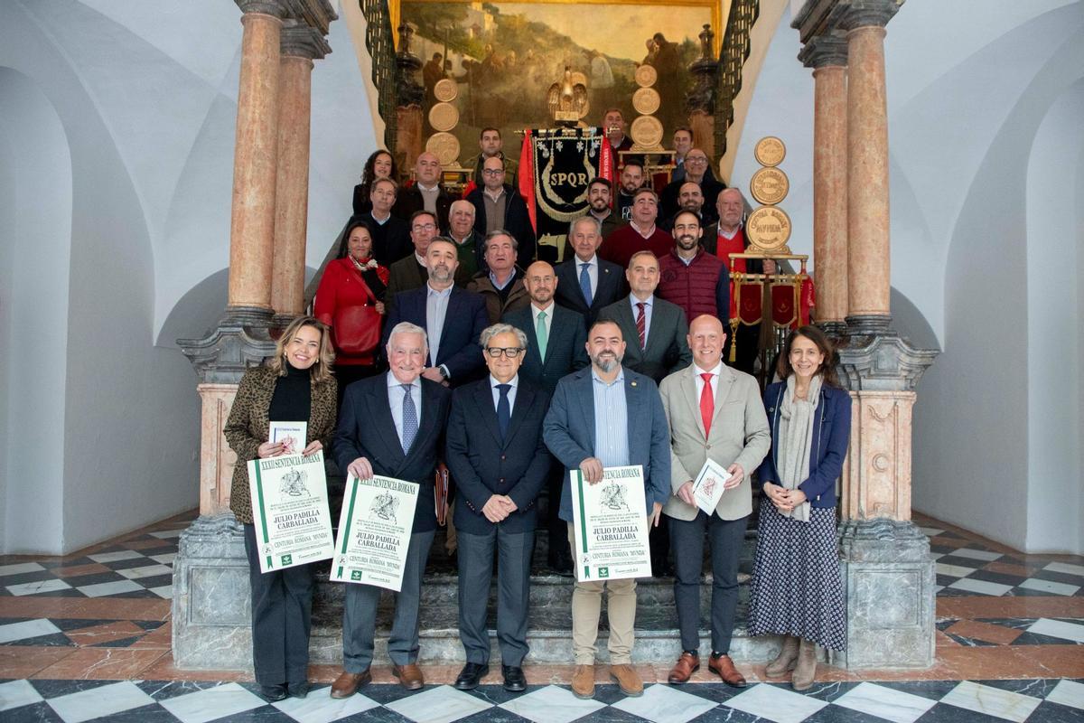 Participantes en la presentación de la Sentencia Romana de Montilla de 2026.