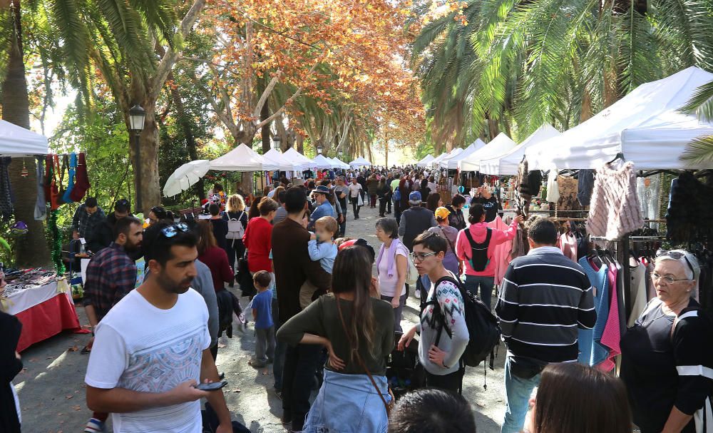 Afluencia masiva de público al botánico con motivo del mercado navideño que ofrecía, además, la posibilidad de visitar de forma gratuita, los jardines