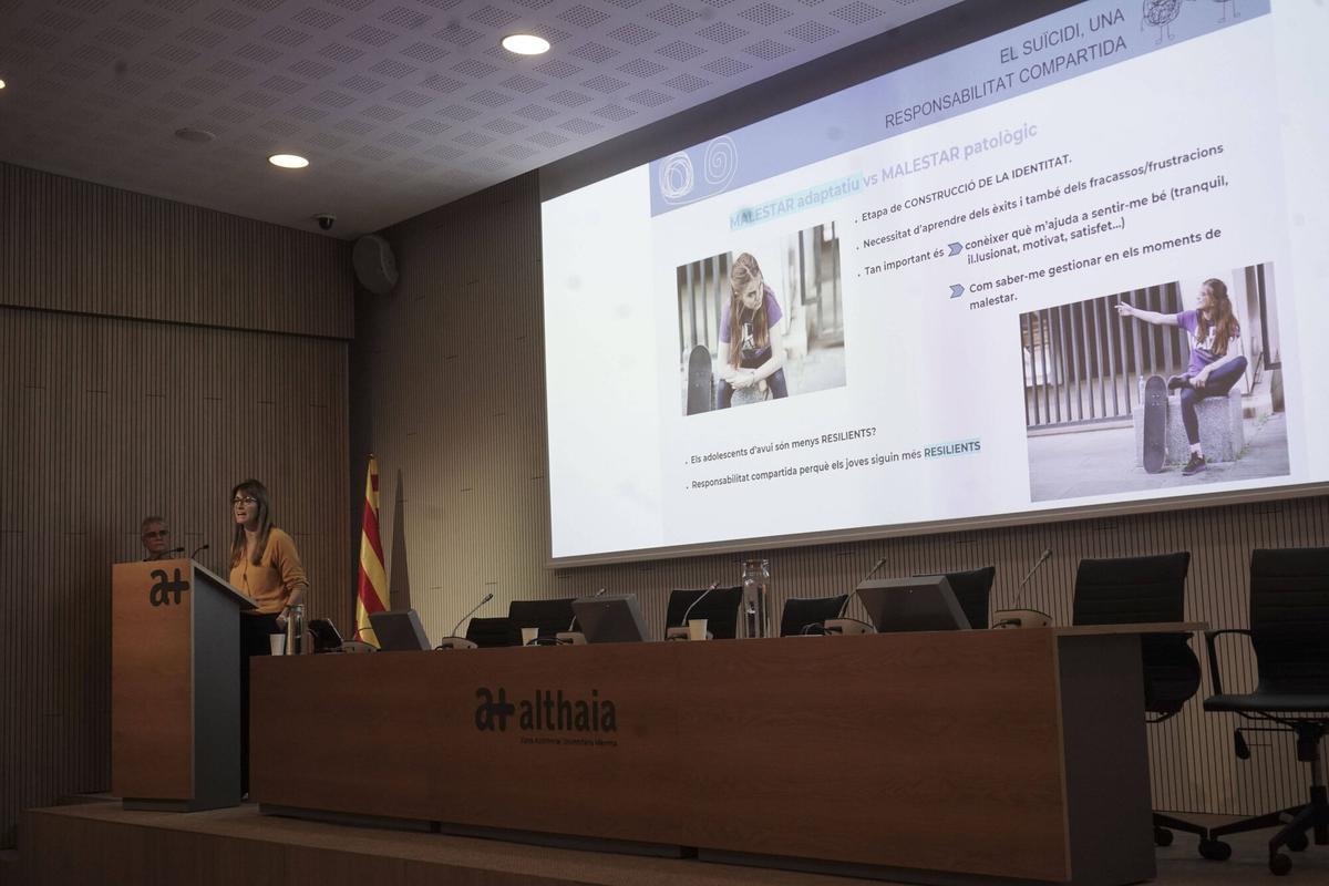 MANRESA . ALTHAIA . JORNADES SALUT MENTAL DEDICADES AL SUÏCIDI