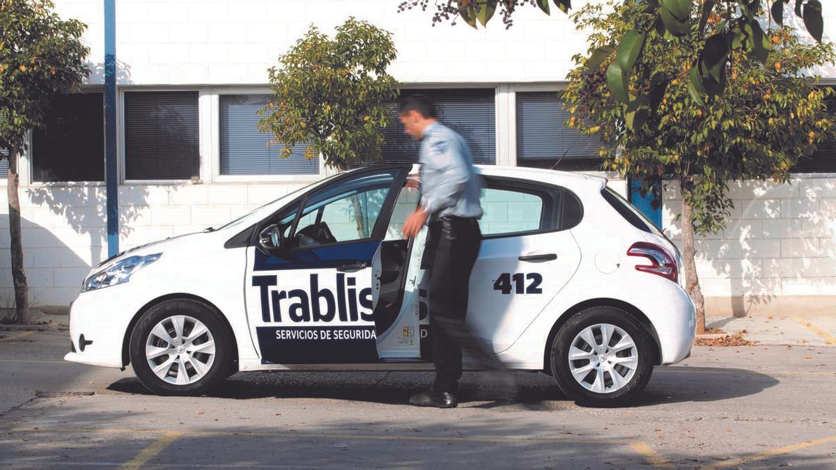 Los vigilantes de Trablisa se trasladan inmediatamente a la vivienda en caso de que salte la alarma.