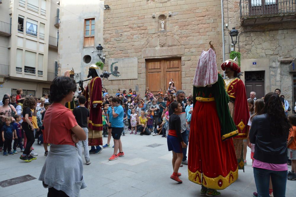 La Patum Infantil ambienta el centre de Berga amb