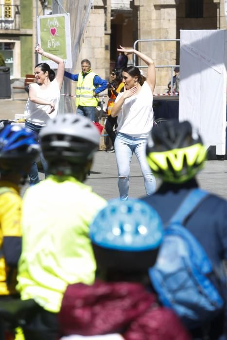 Celebración del Día de la Bicicleta en Avilés