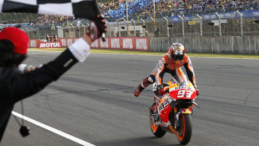 Márquez vuelve a proclamarse campeón del mundo de Moto GP.