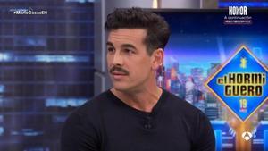 Mario Casas en su visita a El Hormiguero.