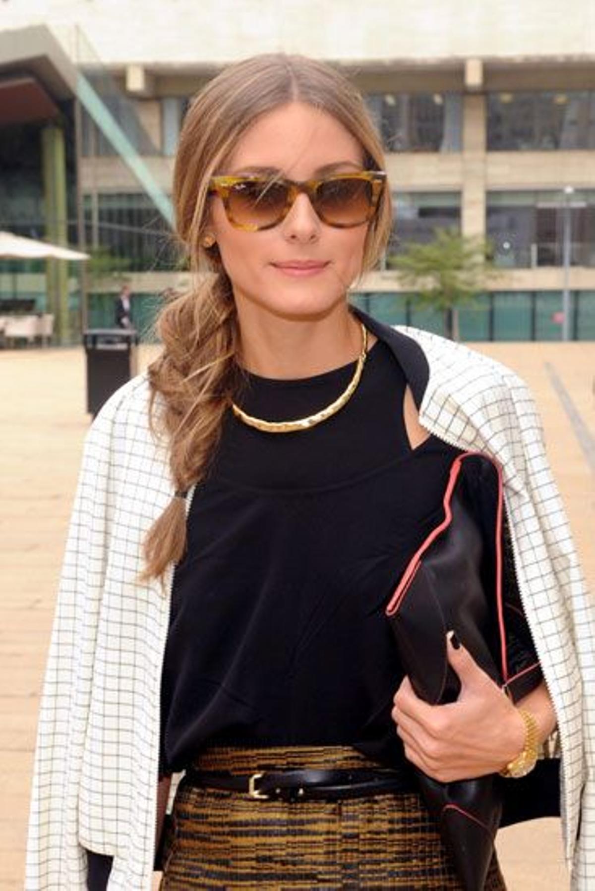 Olivia Palermo trenza