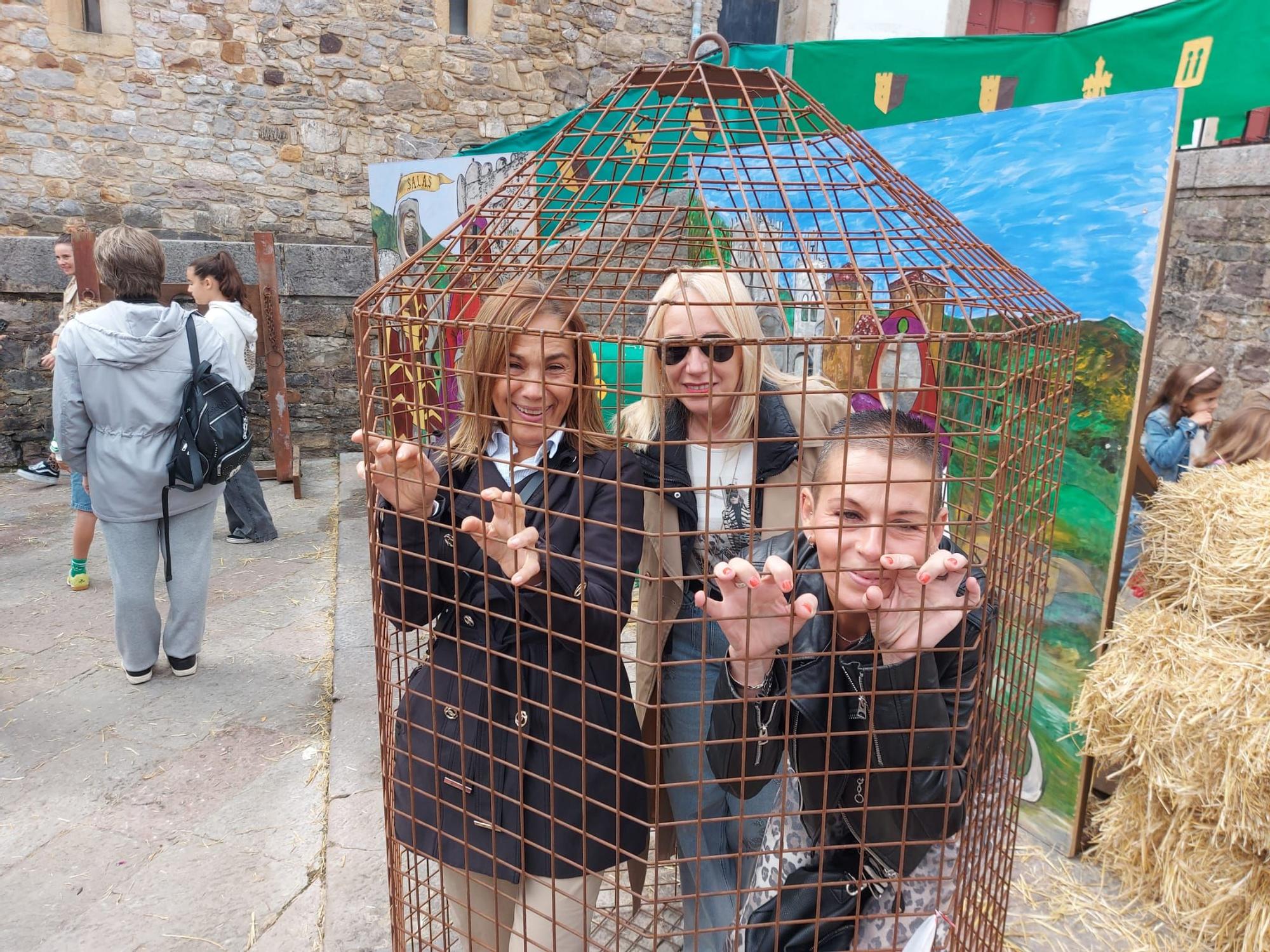 En imágenes: Domingo de lleno en la Feria Medieval de Salas