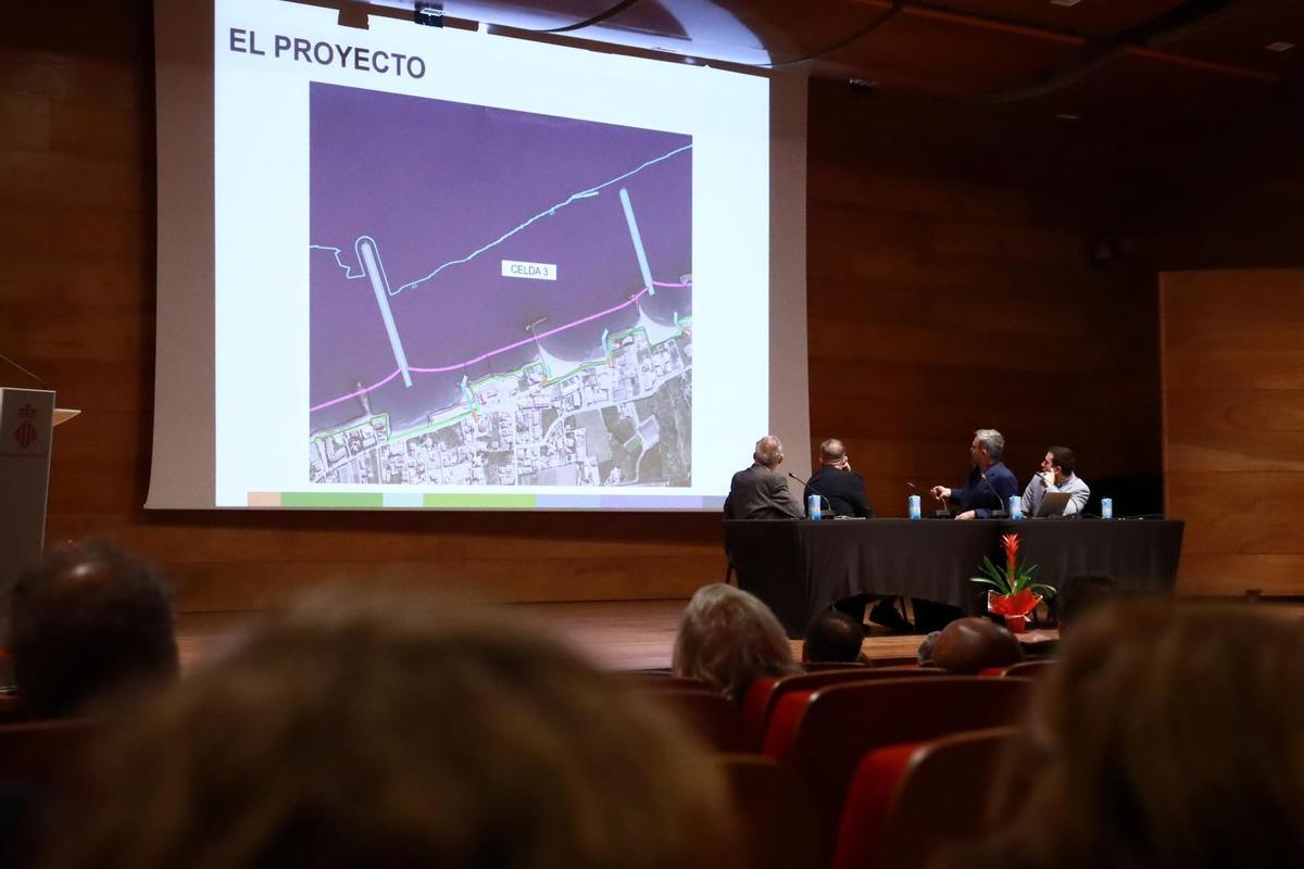 Otro momento de la presentación.