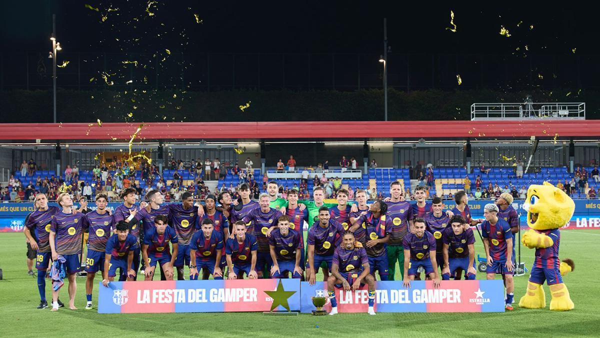El Barça campeón del Trofeu Joan Gamper 2025
