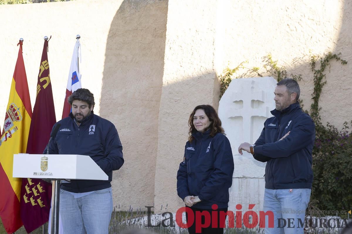 Así ha sido la visita de Isabel Díaz Ayuso a Caravaca de la Cruz