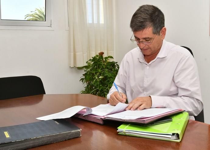 28/03/2020 VECINDARIO. SANTA LUCIA DE TIRAJANA.   Primer día de trabajo de los ediles del nuevo Pacto de Gobierno. Fotógrafa: YAIZA SOCORRO.  | 02/03/2020 | Fotógrafo: Yaiza Socorro