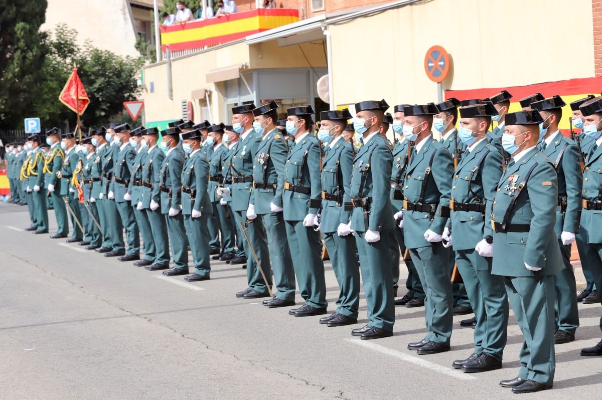 La Guardia Civil honra a su patrona en Murcia