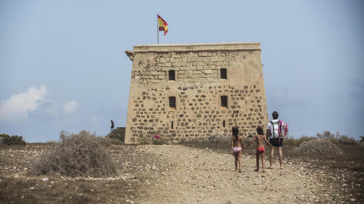 Torre de San José en la isla de Tabarca