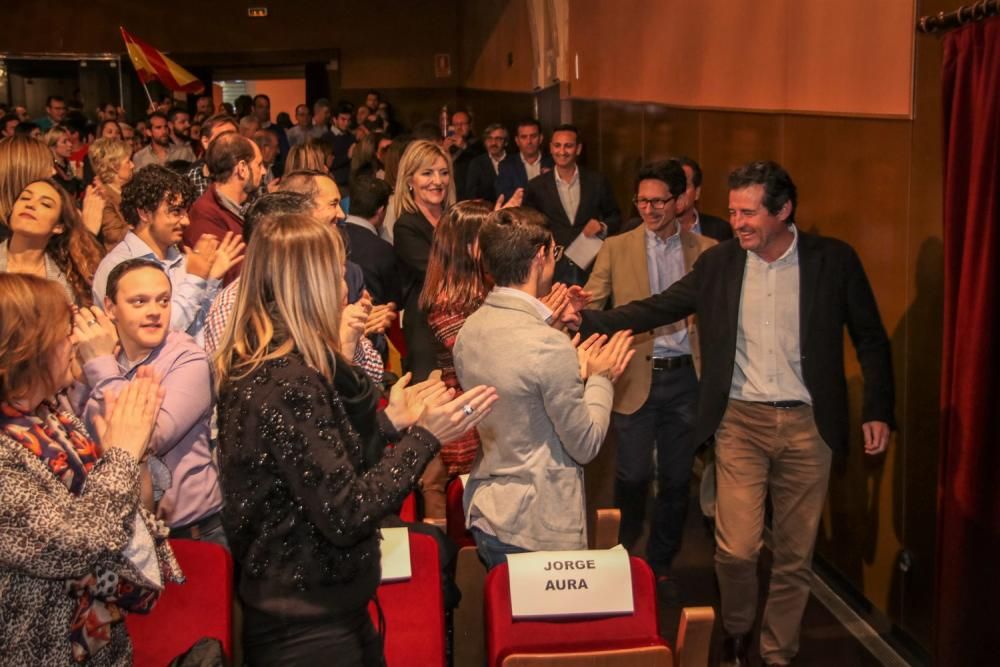 Presentación candidatura del PP en Alcoy.