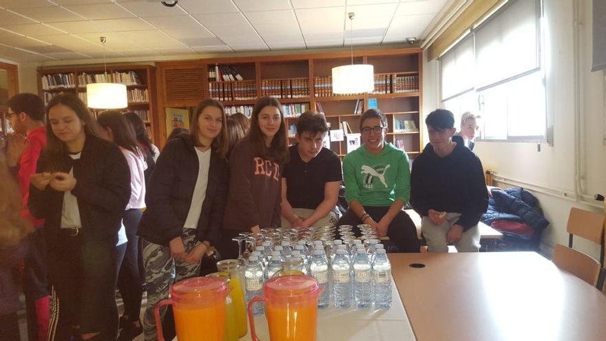 Estudiantes de Marín reciben a sus colegas franceses