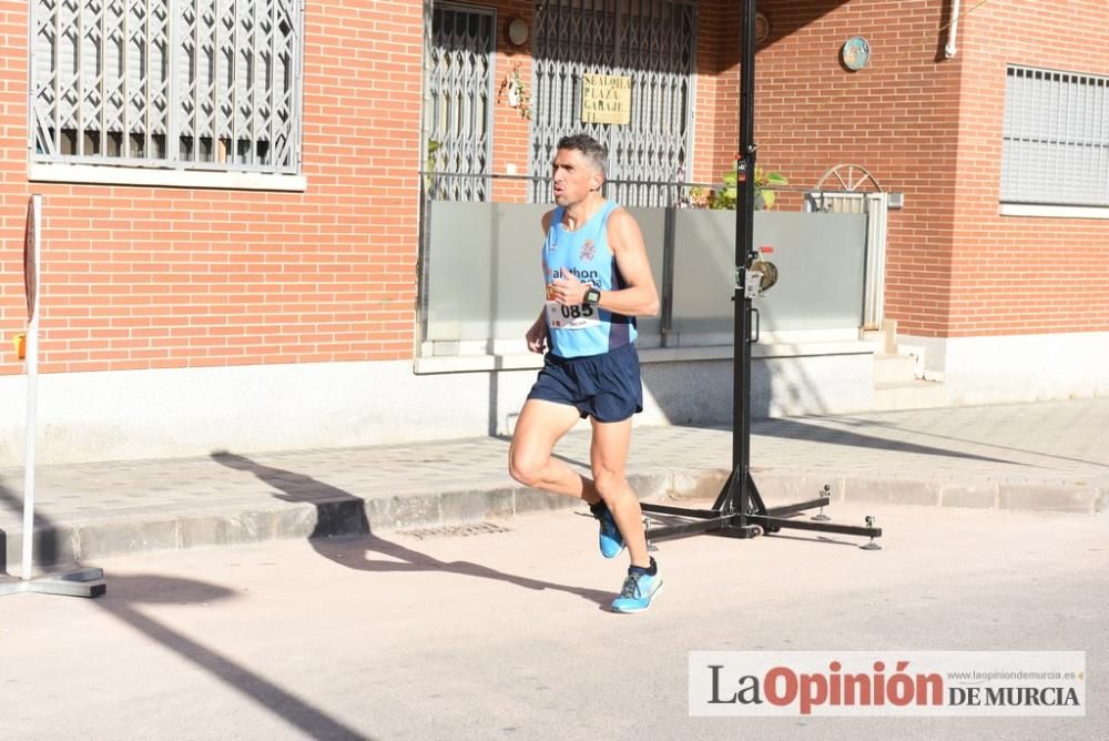 Primera carrera del año en Algezares