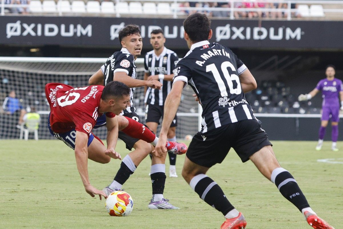 La victoria del FC Cartagena sobre el Tarazona, en imágenes