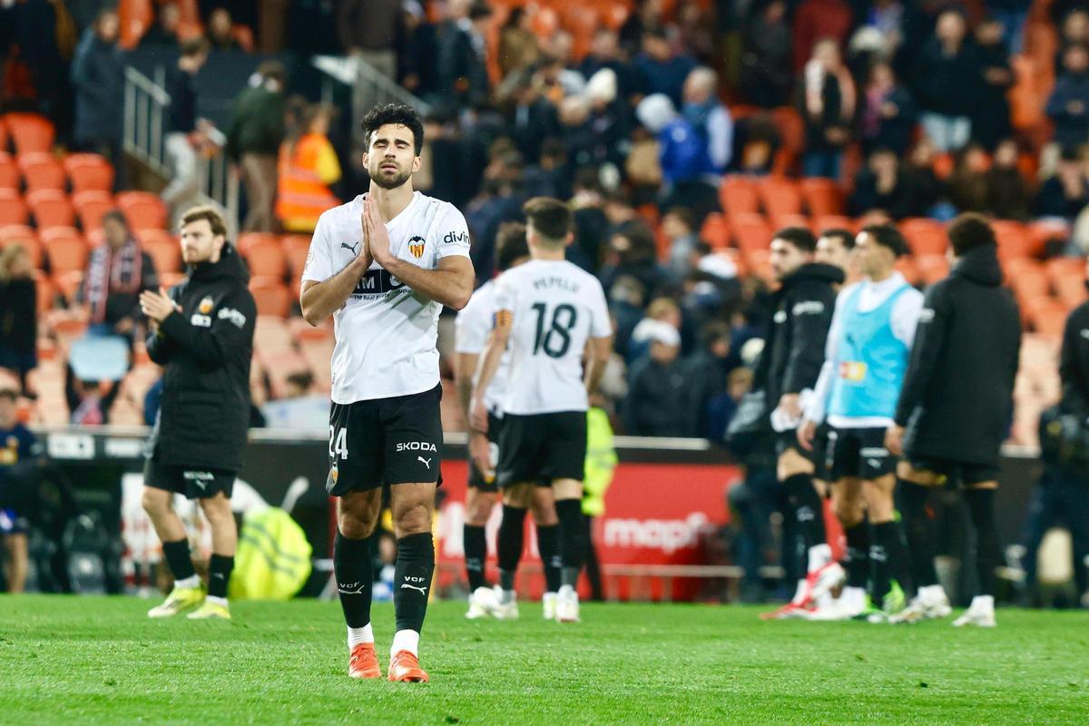 Las imágenes del partido de Copa del Rey entre el Valencia CF y ...