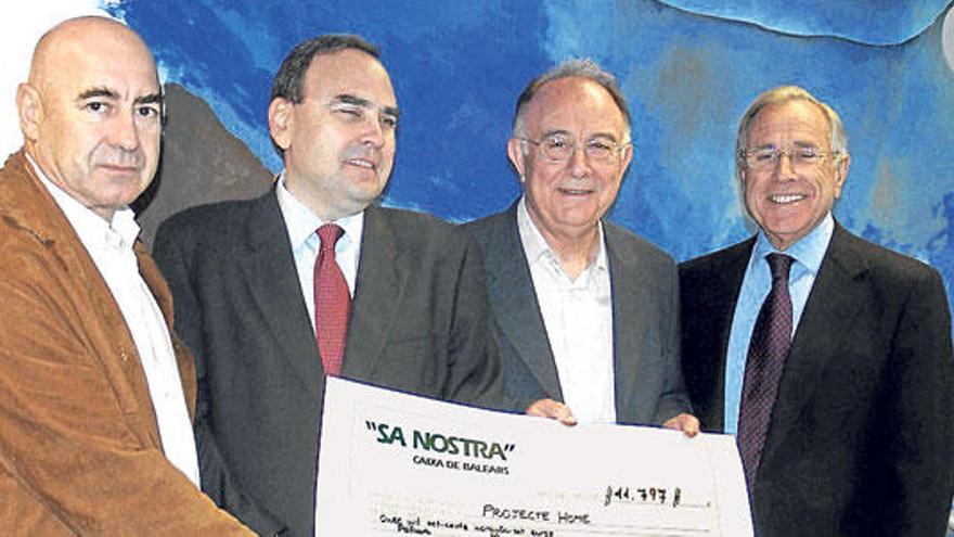Joan Bennàssar, Antoni Sorà, Bartomeu Català y Fernando Alzamora.