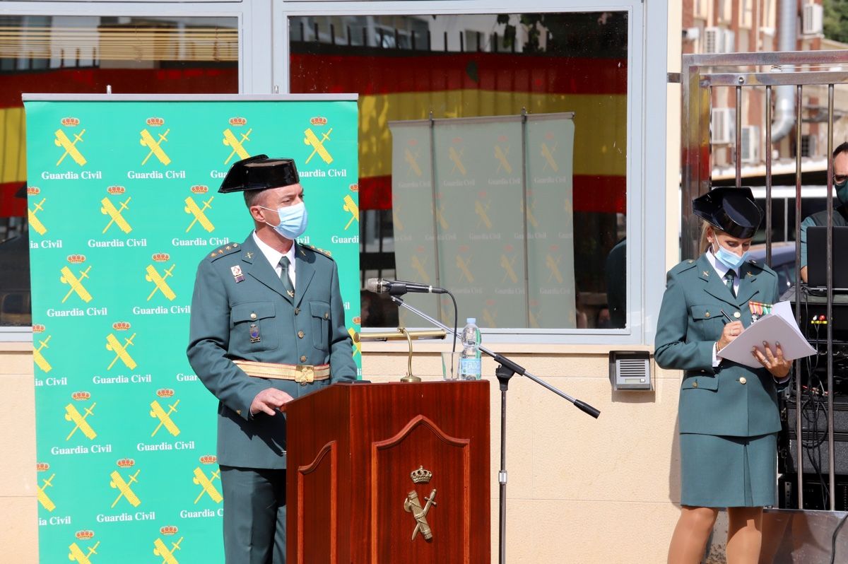 La Guardia Civil honra a su patrona en Murcia