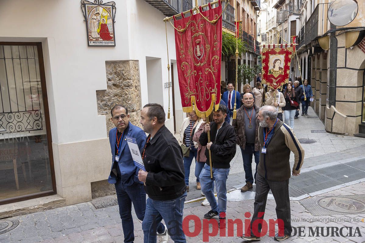 Cofradías y Hermandades de Semana Santa Peregrinan a Caravaca