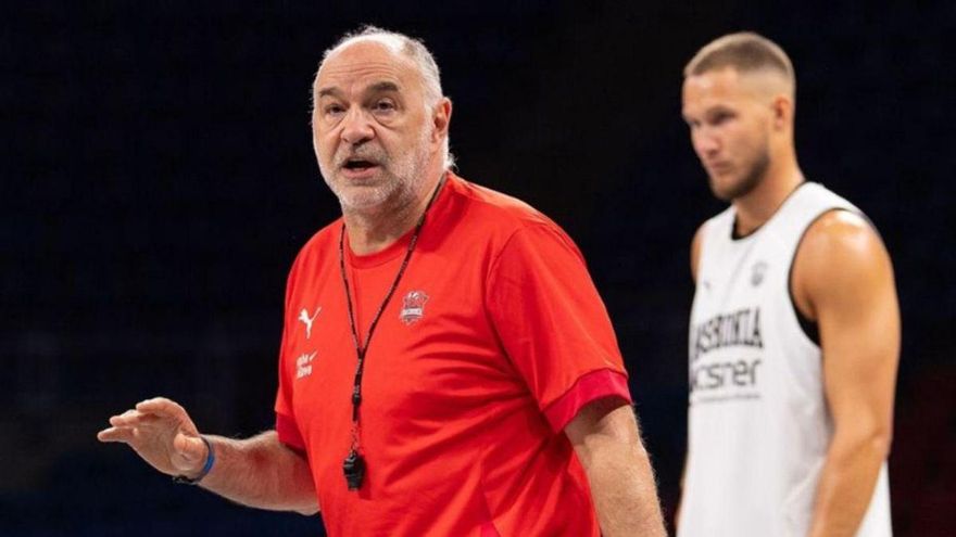 Pablo Laso: «Si Marcelinho Huertas no juega, pues mejor»
