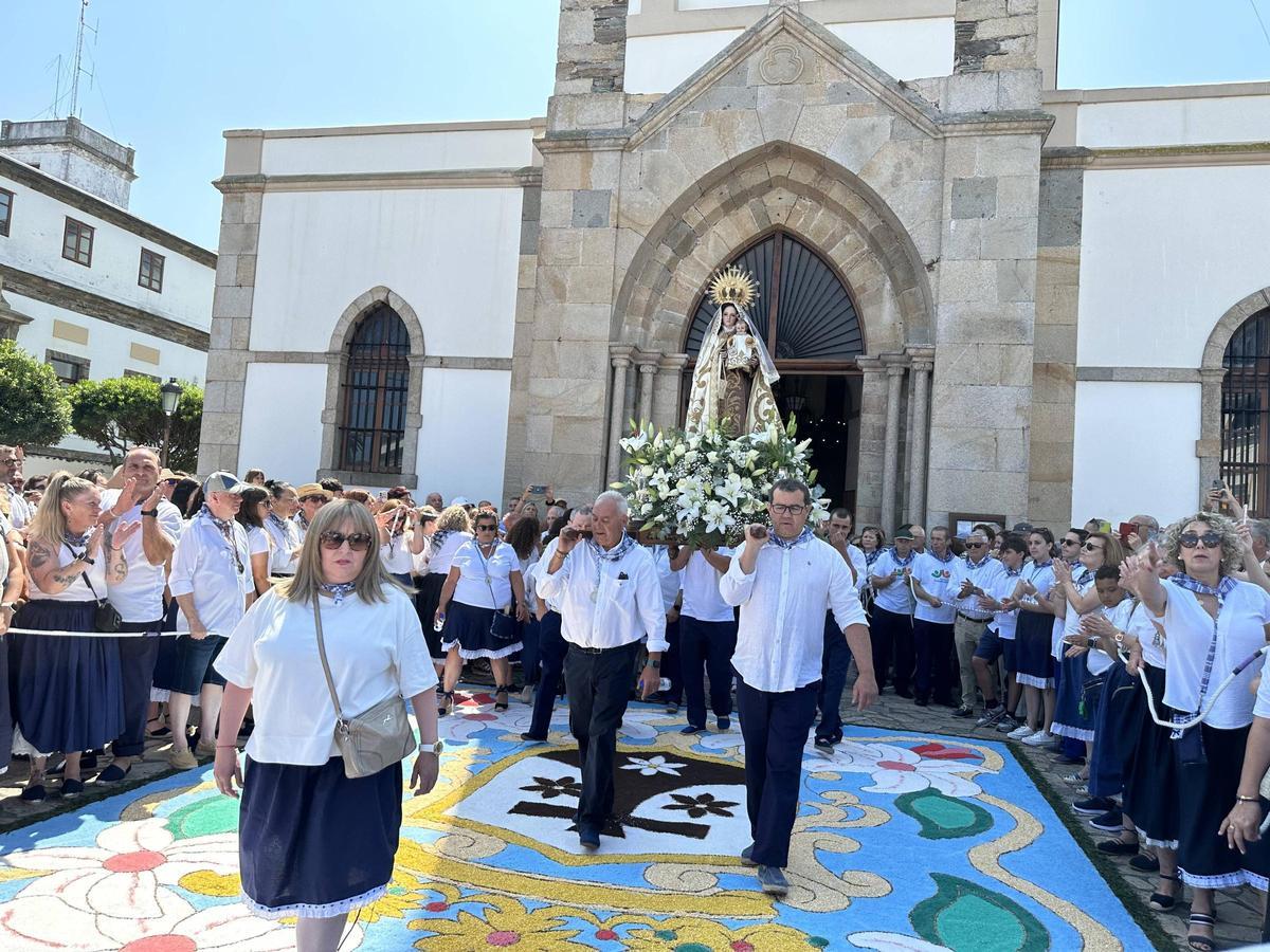Imagen de archivo de la procesión del Carmen de Tapia.