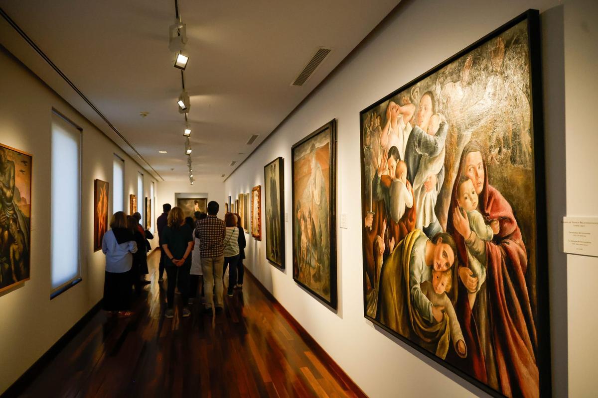 El Bellas Artes inaugura dos nuevas salas centradas en la pintura social y el arte de vanguardia.