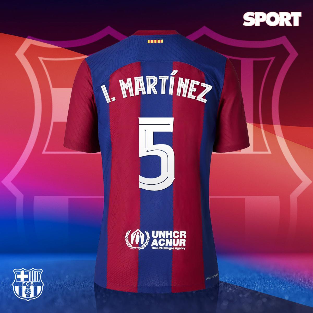 Los dorsales inscritos del Barça 2023/24 Los dorsales inscritos del Barça 2023/24