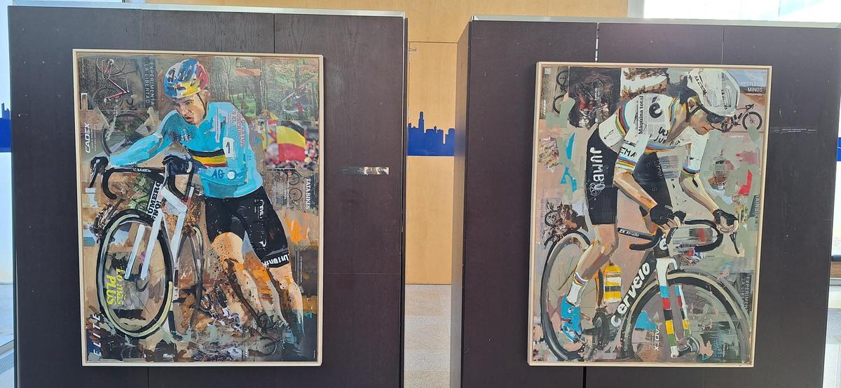 "L’Art del Ciclocross", del exciclista Miguel Soro, se expone en Benidorm