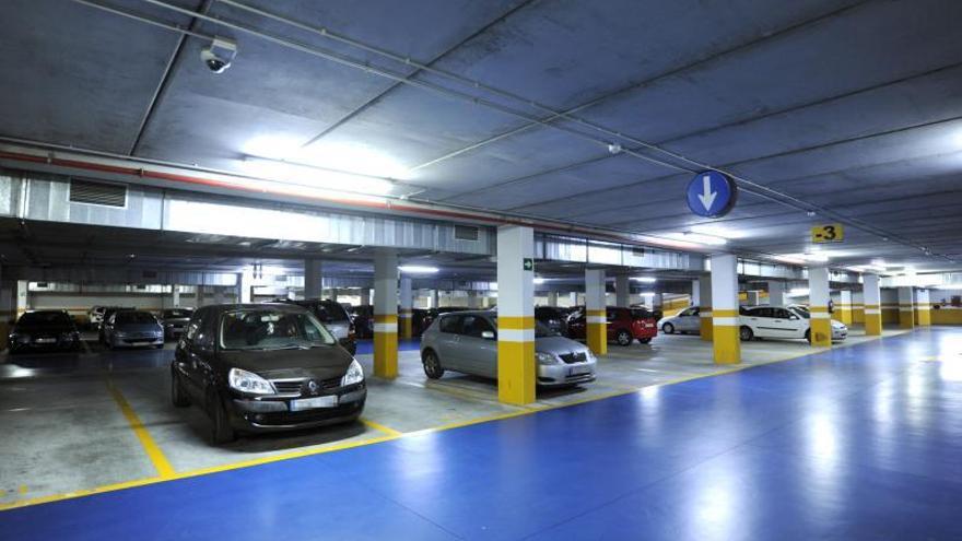 El nivel máximo de ocupación del parking Europa se alcanza al mediodía, con 250 coches