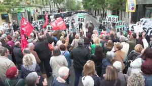 Movilización socialista en apoyo a Pedro Sánchez