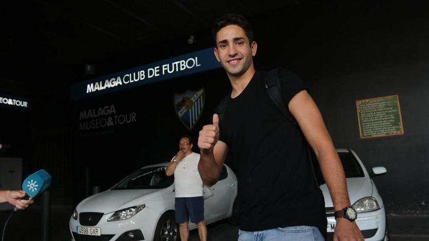 Cecchini ya está en Málaga CF para firmar el contrato.