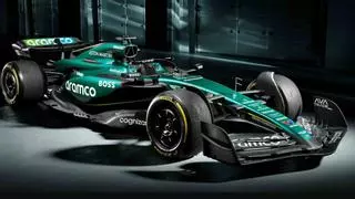 Aston Martin presenta el coche de Alonso, AMR24