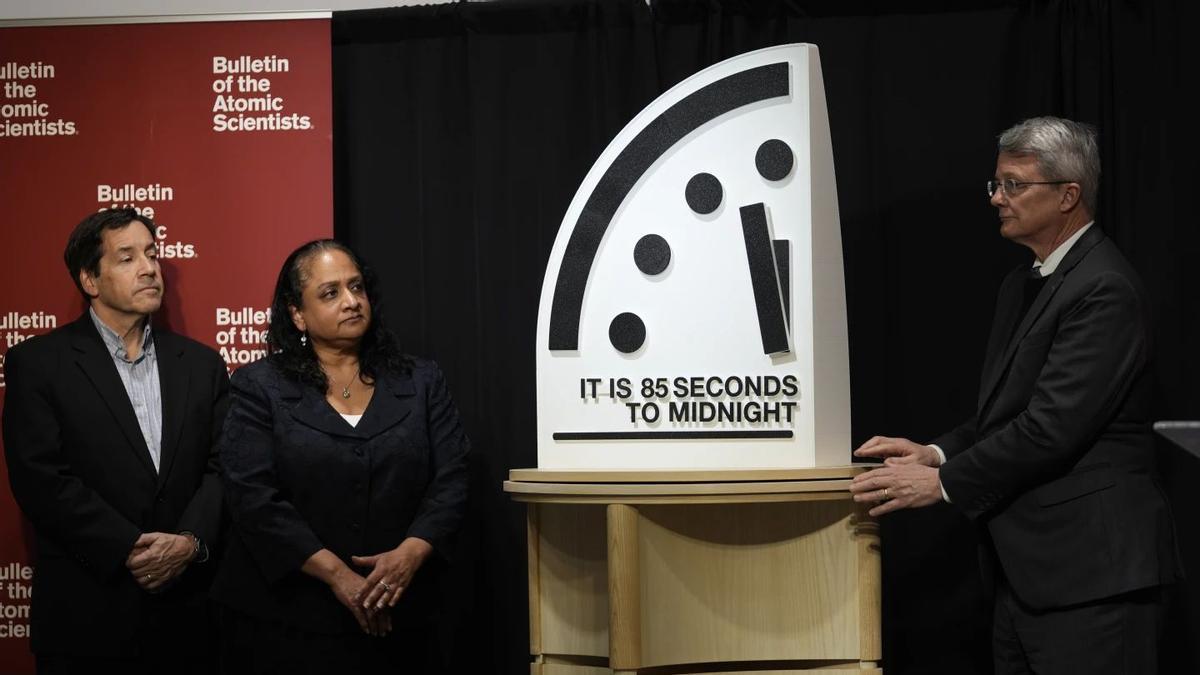 El reloj del Fin del Mundo nunca había estado tan cerca de la medianoche
