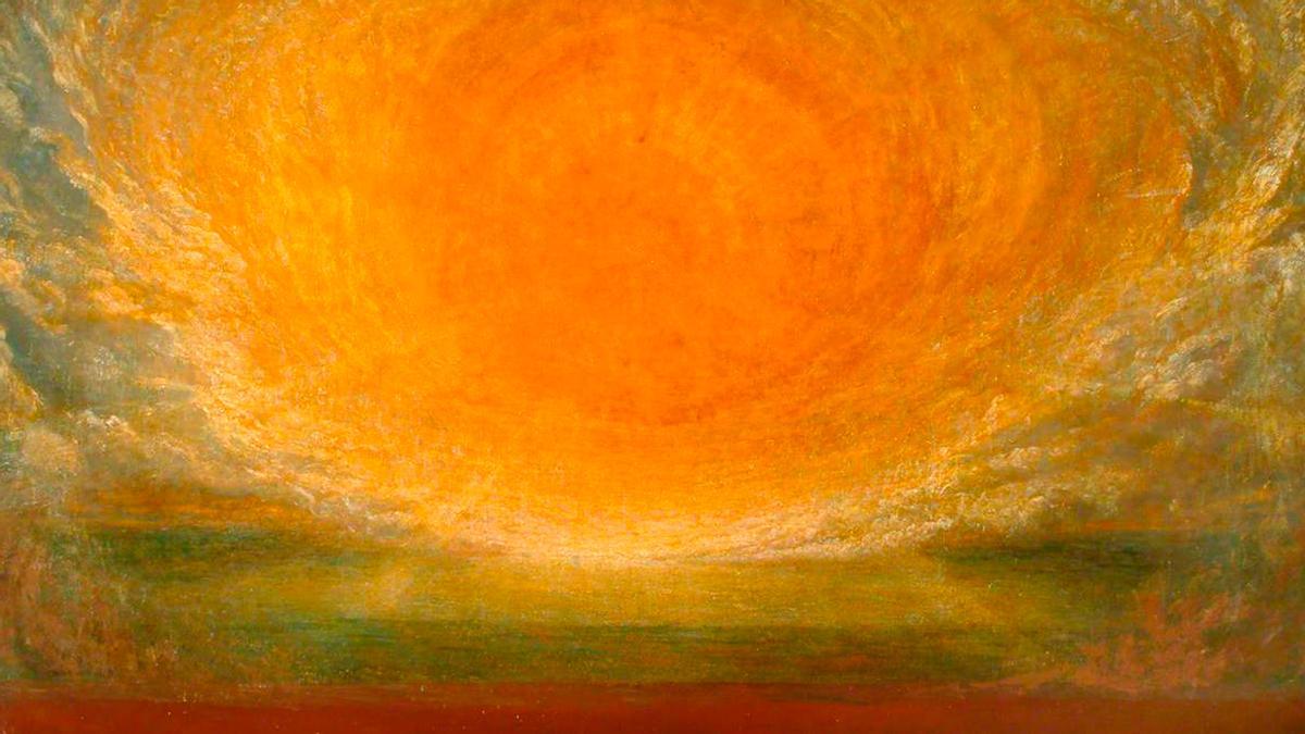 «Después del diluvio», cuadro de George Frederick Watts.