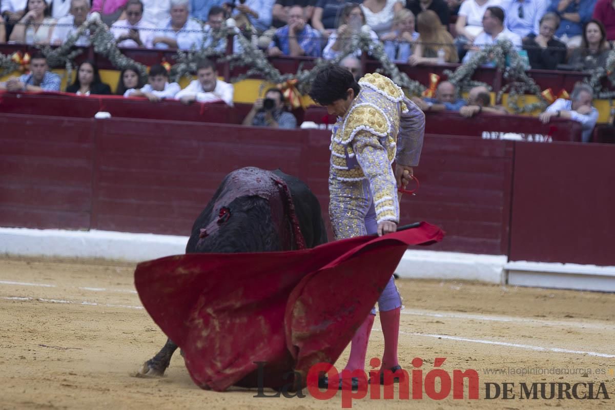 Cuarta corrida en la Feria Taurina de Murcia (Castella, Manzanares y Ureña)
