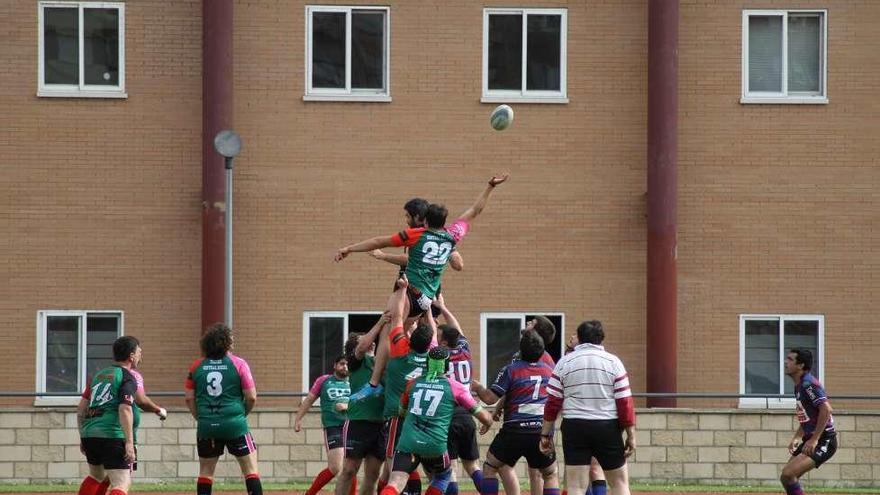 El Rugby Zamora da la cara ante un rival de superior categoría