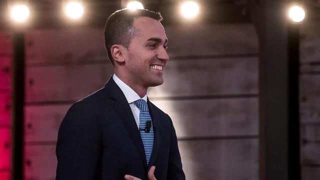 El candidato del Movimiento Cinco Estrellas, Luigi Di Maio, el pasado miércoles 27 de febrero.