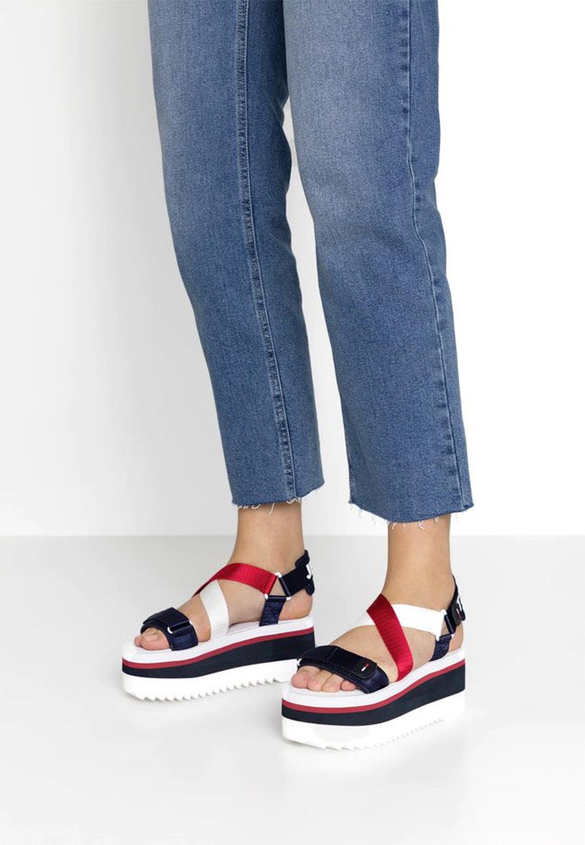 Sandalias con plataforma gruesa de Tommy Jeans