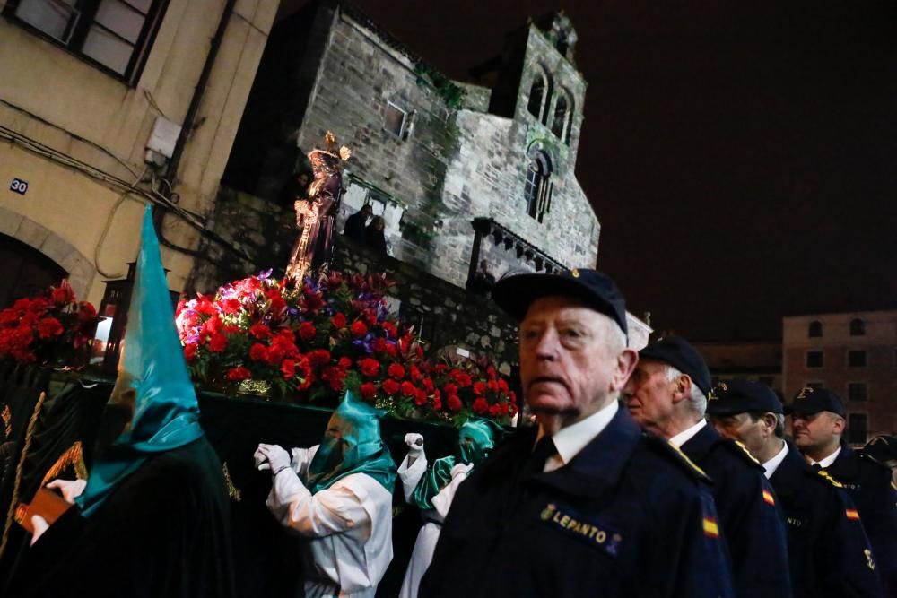 Procesión de Jesús Cautivo en Avilés