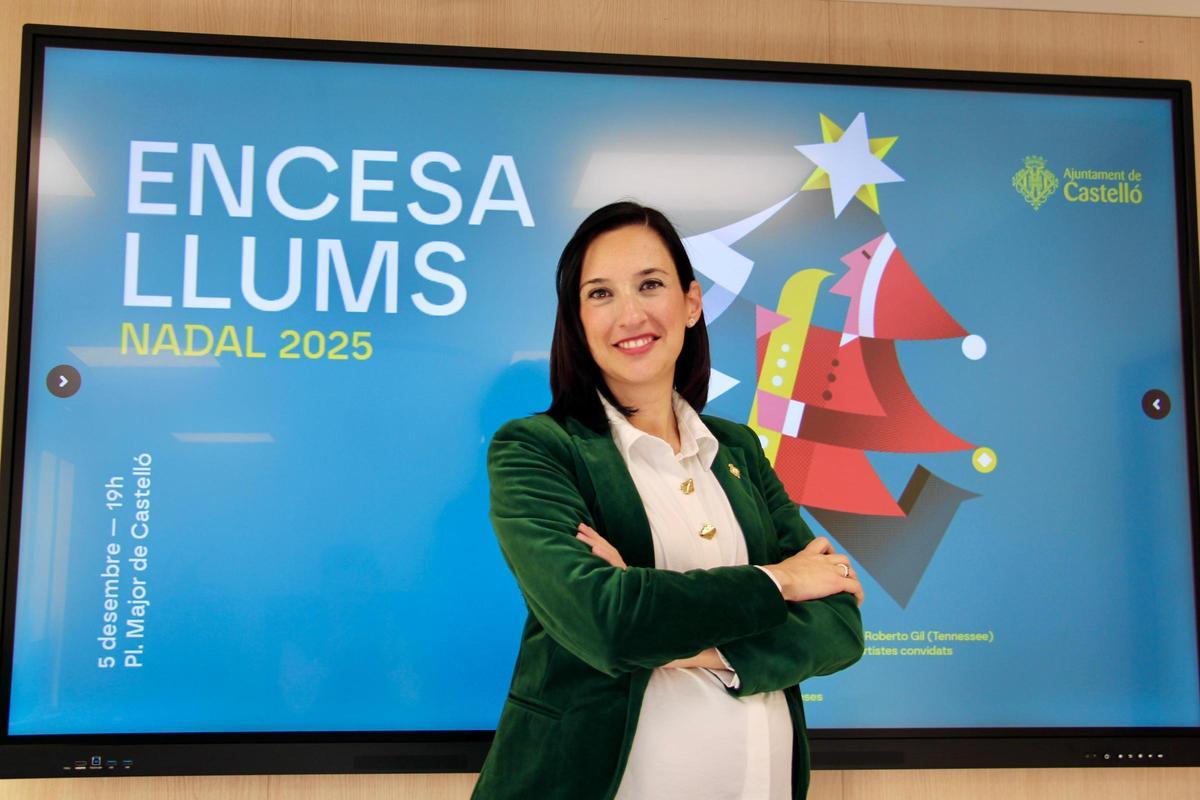 María España es la concejala de Cultura del Ayuntamiento de Castelló.