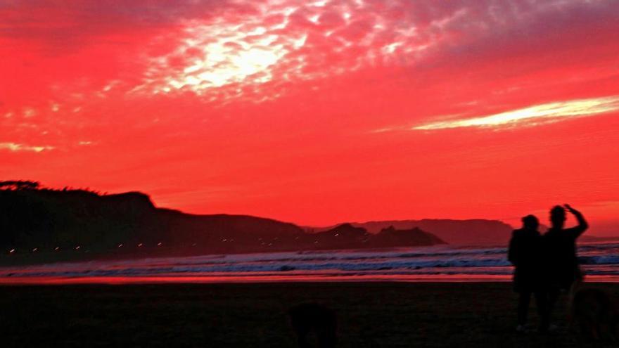 Atardecer en Salinas.