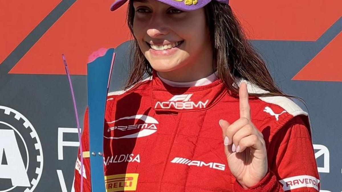 Marta García, tras ganar el título el sábado