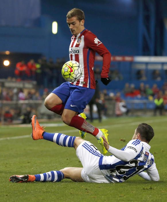 Las mejores imágenes del Atlético-Real Sociedad