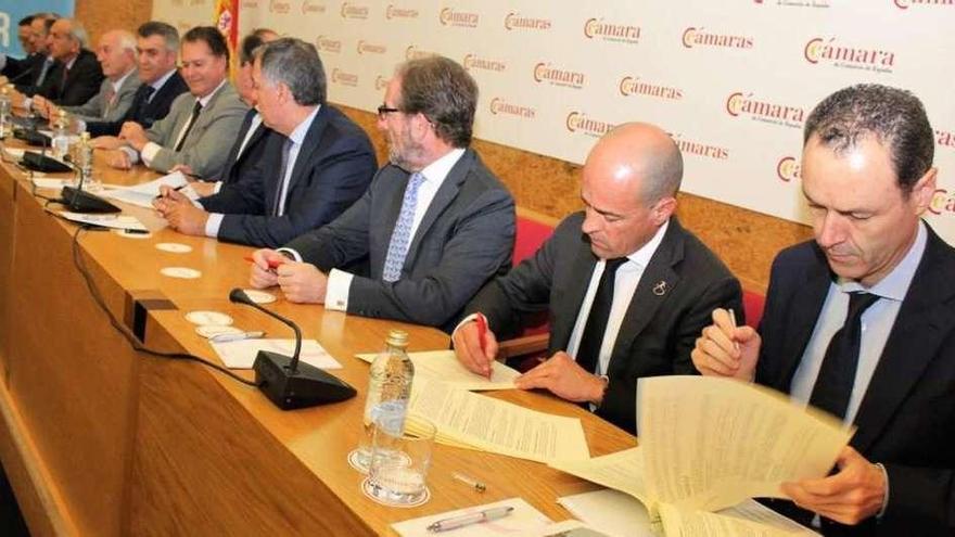 Acto de constitución en Madrid de la Plataforma para el impulso de la Logística del Noroeste.