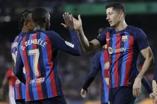 El Barcelona se refuerza con otra goleada en el Camp Nou