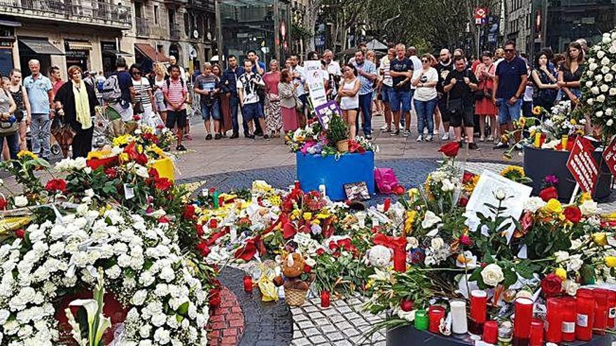 L&#039;homenatge a les víctimes de l&#039;any passat