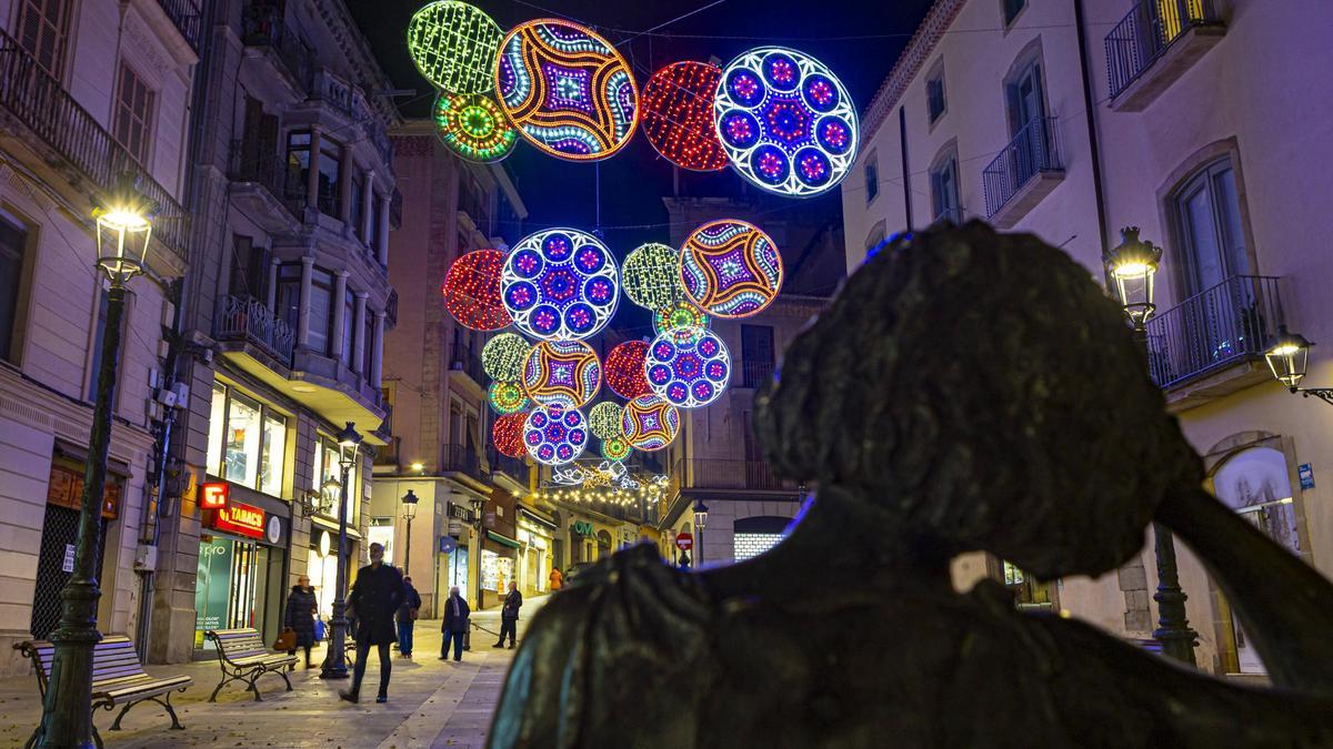 Repàs als llums de Nadal d'aquestes festes a Manresa
