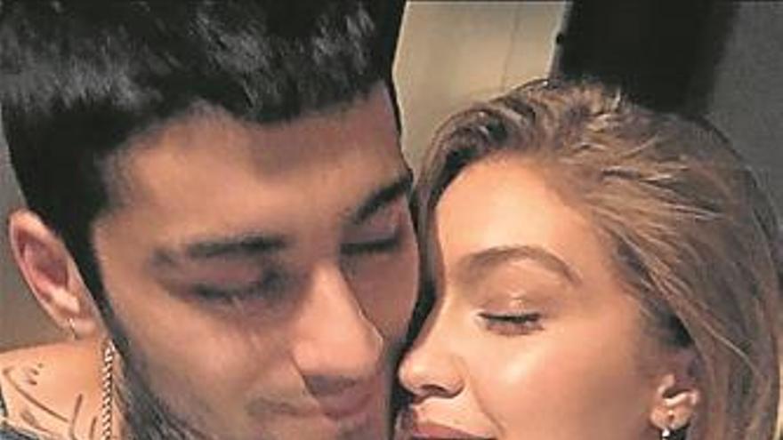 Gigi Hadid y Zayn Malik, acaramelados